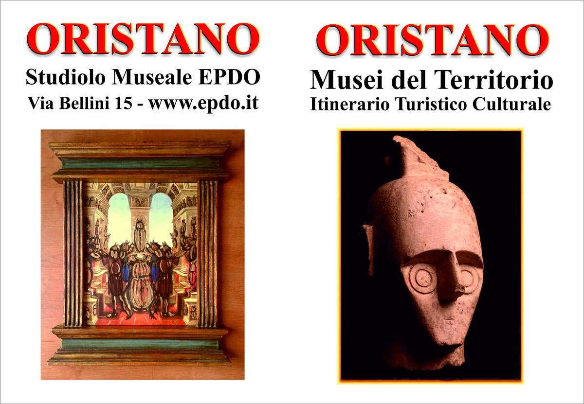 EPDO Cartina Itinerario Turistico provincia di Oristano